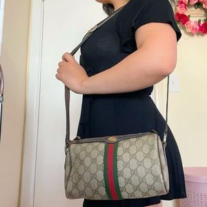 Gucci sherry web shoulder bag